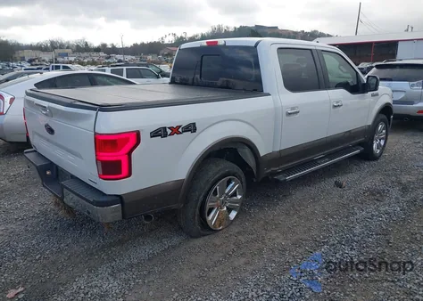 2020 Ford F-150 Lariat from USA, damaged, VIN 1FTEW1E42LKF50623